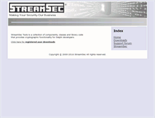 Tablet Screenshot of docs.streamsec.net