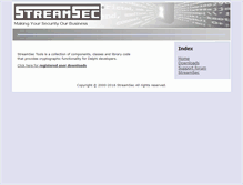 Tablet Screenshot of forum.streamsec.net
